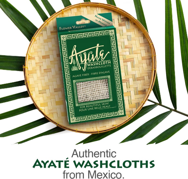 Ayate Washcloth - 100% Natural Agave Fiber Exfoliating Cloth - Image 3